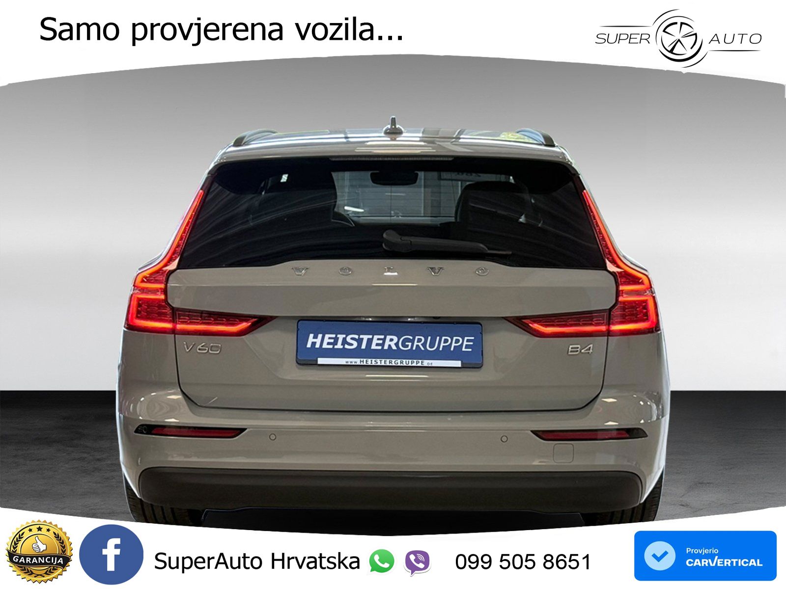 Volvo V60 2.0 B4 Benzin DCT LED+GR SJED+ACC