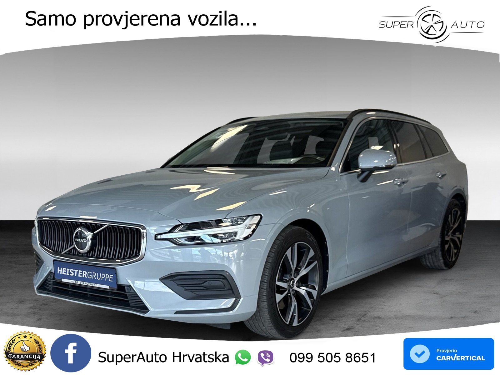 Volvo V60 2.0 B4 Benzin DCT LED+GR SJED+ACC