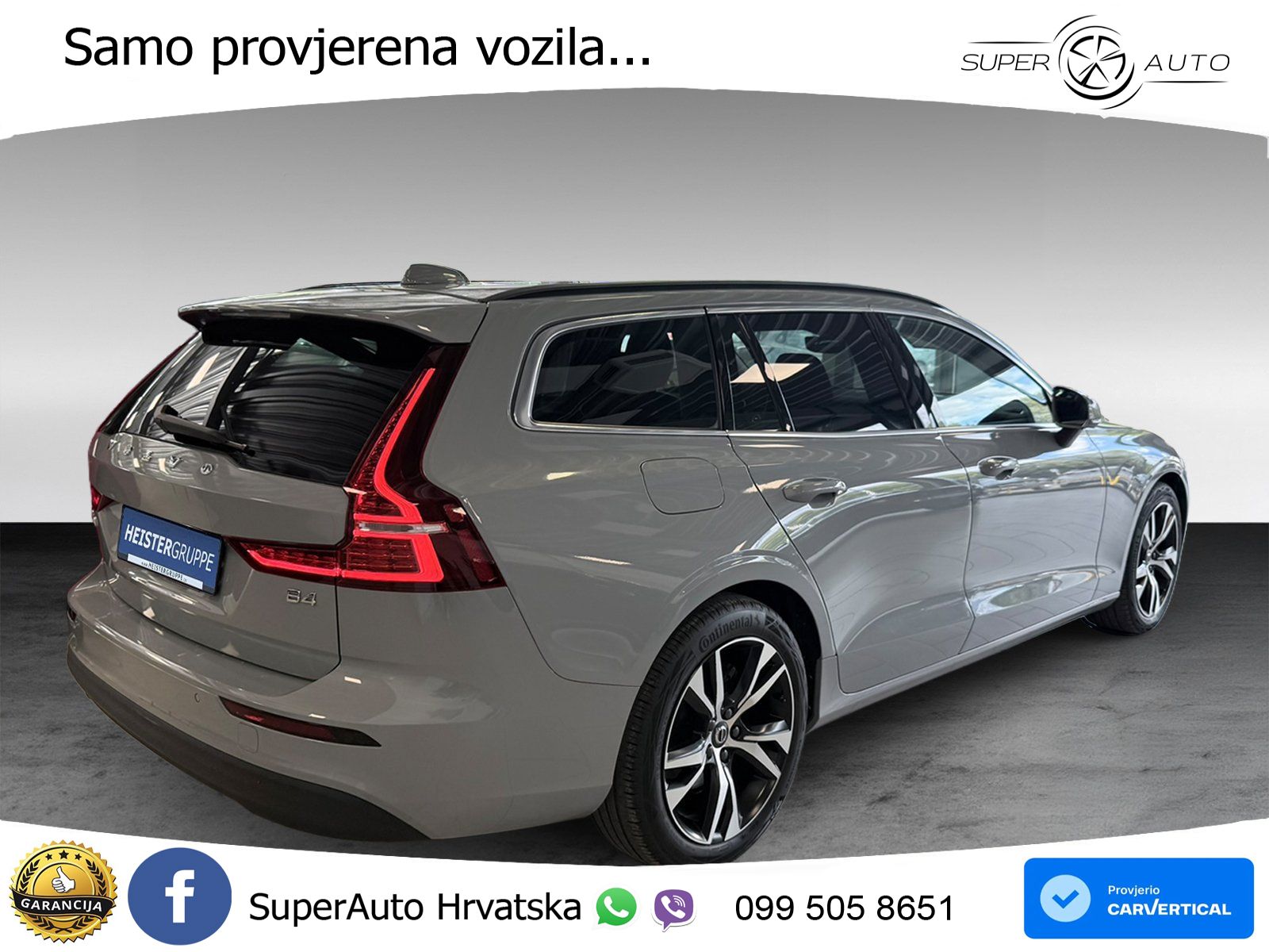 Volvo V60 2.0 B4 Benzin DCT LED+GR SJED+ACC