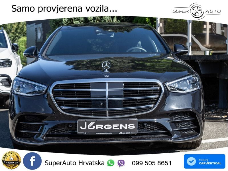 Mercedes S 350d (313 KS) EQ Boost 4MATIC 9G-TRONIC AMG ACC+HEAD+4xGR SJED+360+PANO