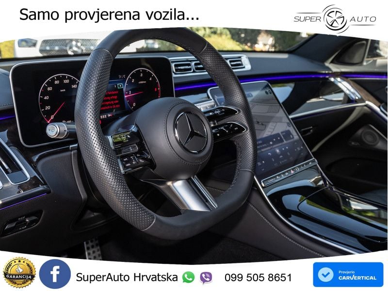 Mercedes S 350d (313 KS) EQ Boost 4MATIC 9G-TRONIC AMG ACC+HEAD+4xGR SJED+360+PANO