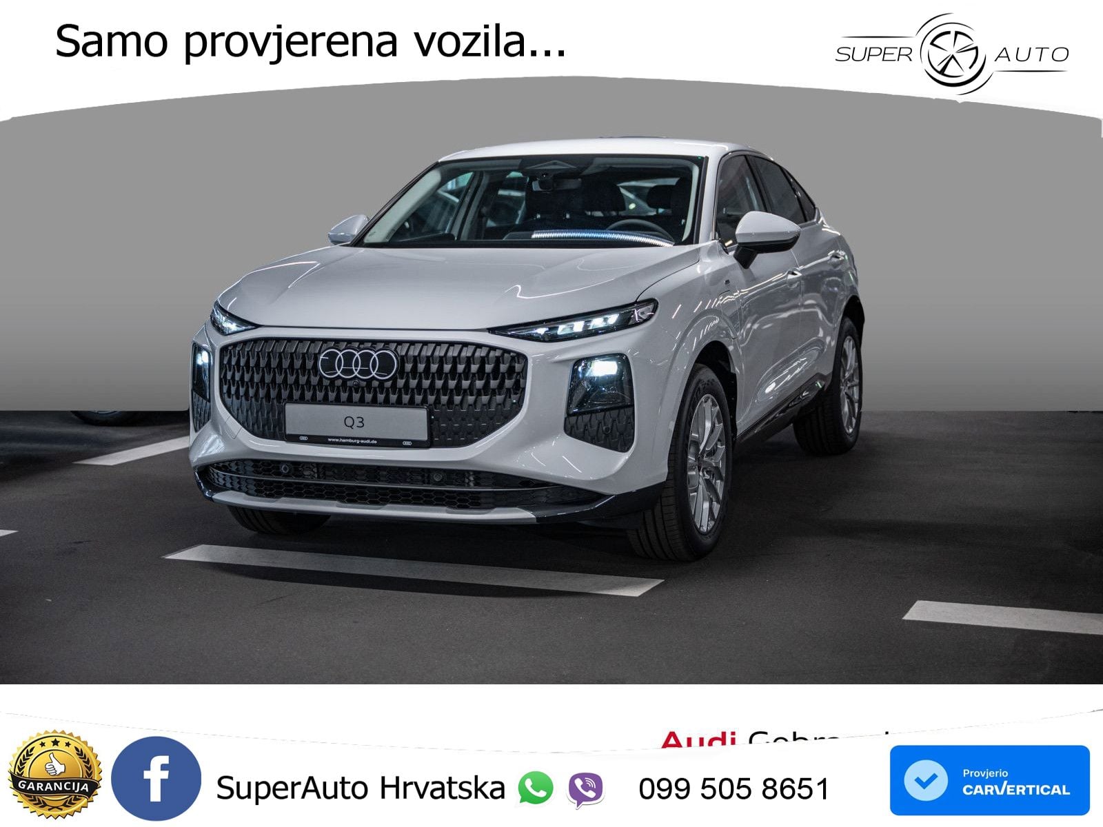 Audi Q3 Sportback 1.5 TFSIe (272 KS) S tronic