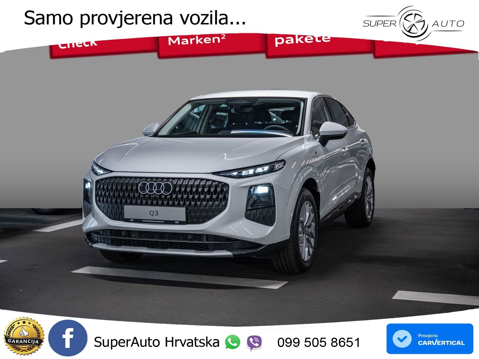 Audi Q3 Sportback 1.5 TFSIe (272 KS) S tronic