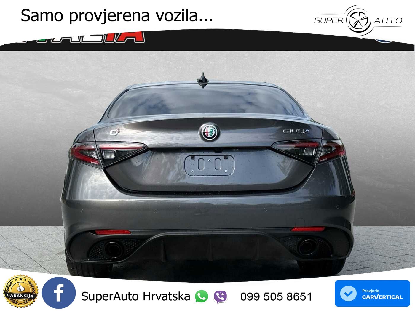 Alfa Romeo Giulia 2.0 Turbo (280 KS) Q4 Automatic