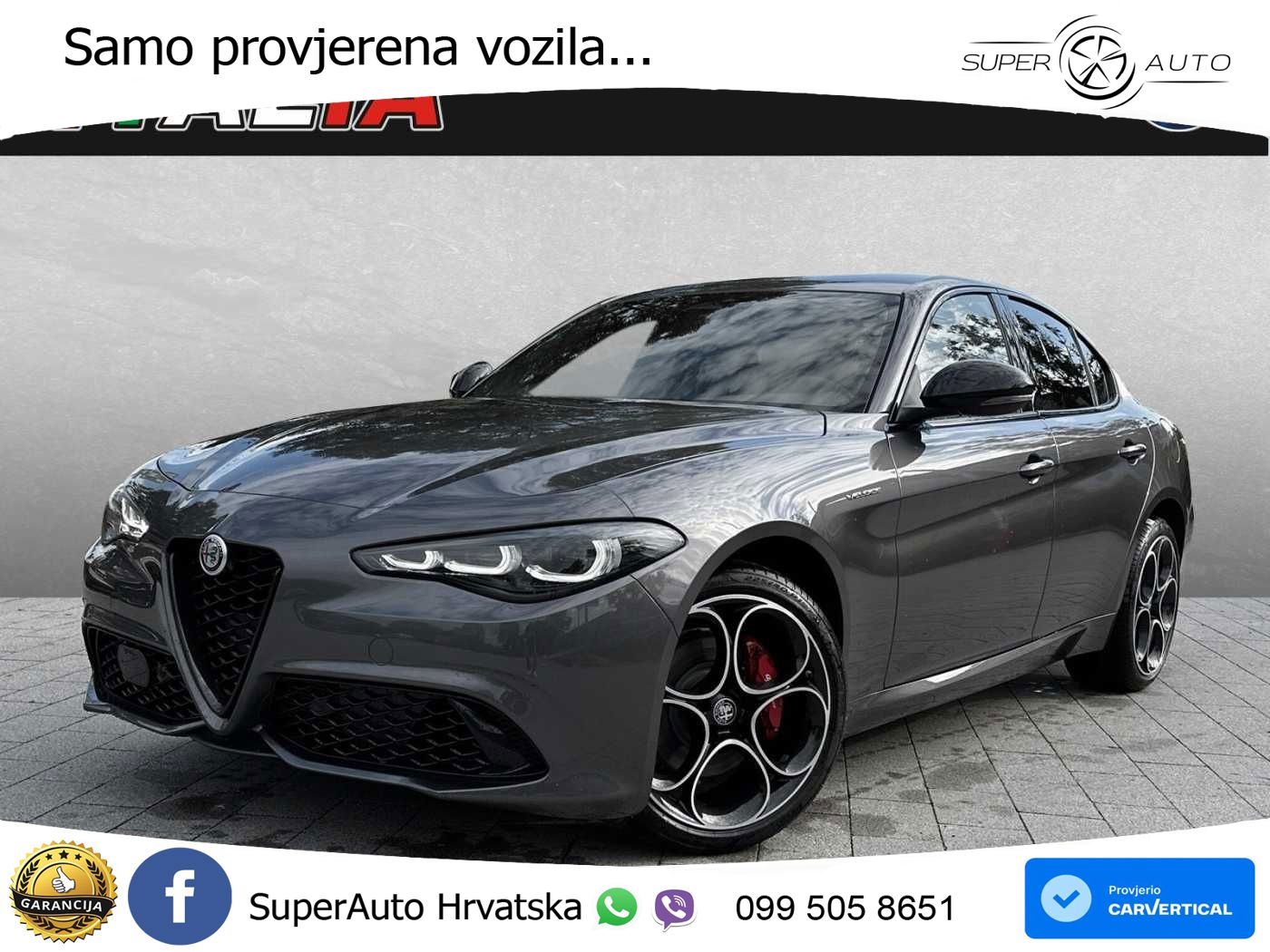 Alfa Romeo Giulia 2.0 Turbo (280 KS) Q4 Automatic