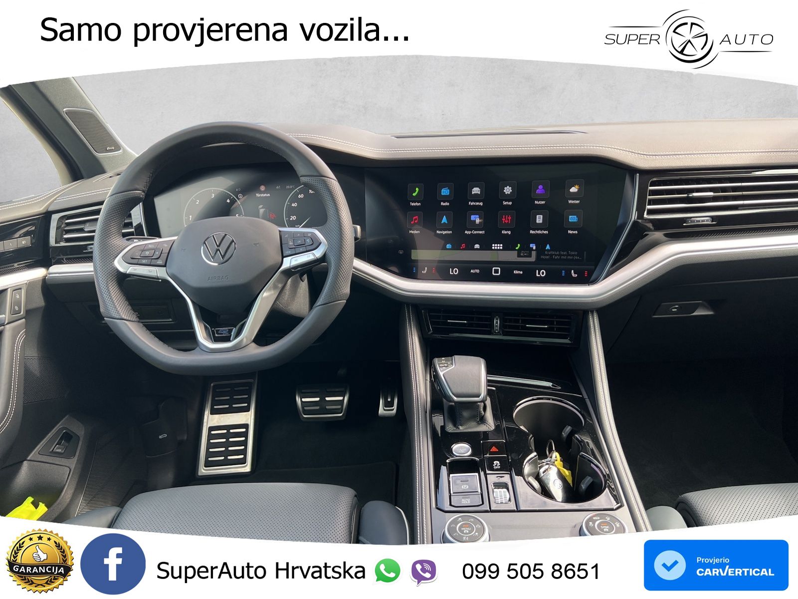 Volkswagen Touareg 3.0 V6 TDI (286 KS) 4MOTION Tiptronic ZRAČNI+ACC+GR SJED+KAM+PANO