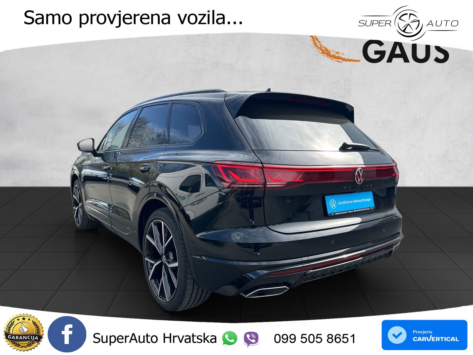 Volkswagen Touareg 3.0 V6 TDI (286 KS) 4MOTION Tiptronic ZRAČNI+ACC+GR SJED+KAM+PANO