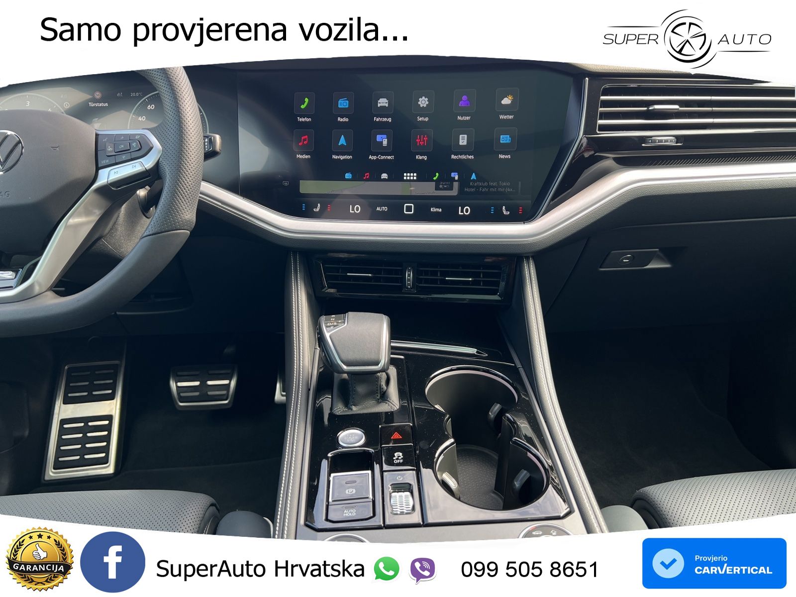 Volkswagen Touareg 3.0 V6 TDI (286 KS) 4MOTION Tiptronic ZRAČNI+ACC+GR SJED+KAM+PANO