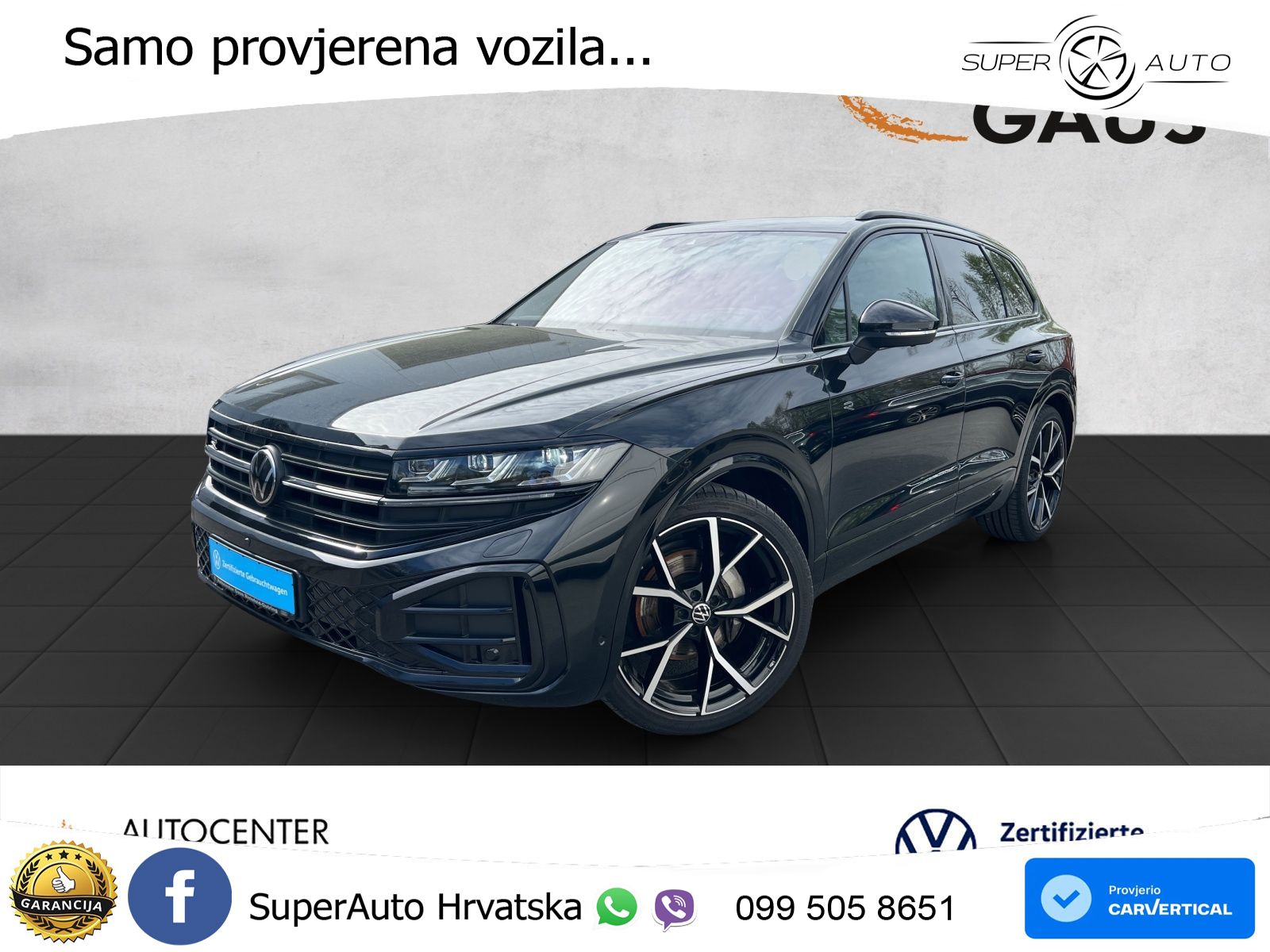 Volkswagen Touareg 3.0 V6 TDI (286 KS) 4MOTION Tiptronic ZRAČNI+ACC+GR SJED+KAM+PANO