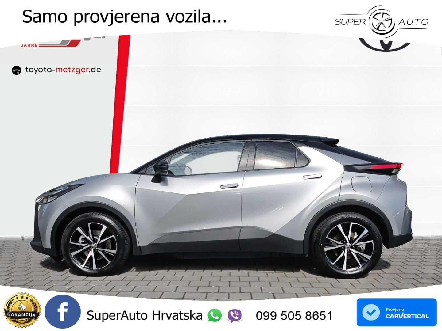 Toyota C-HR 2.0 (223 KS) PHEV e-CVT Teamplayer LED+GR SJED+ACC