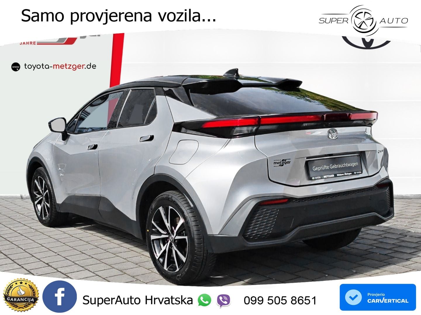 Toyota C-HR 2.0 (223 KS) PHEV e-CVT Teamplayer LED+GR SJED+ACC