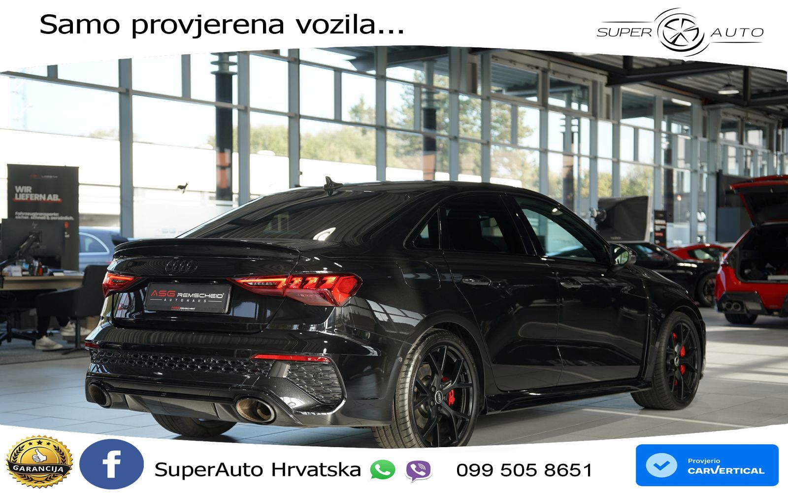 Audi RS3 Sedan 2.5 TFSI (400 KS) quattro S tronic