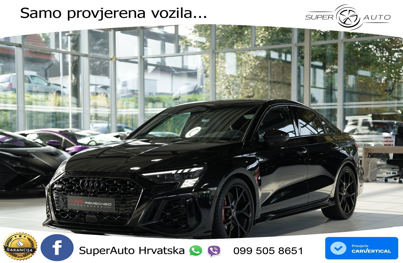 Audi RS3 Sedan 2.5 TFSI (400 KS) quattro S tronic