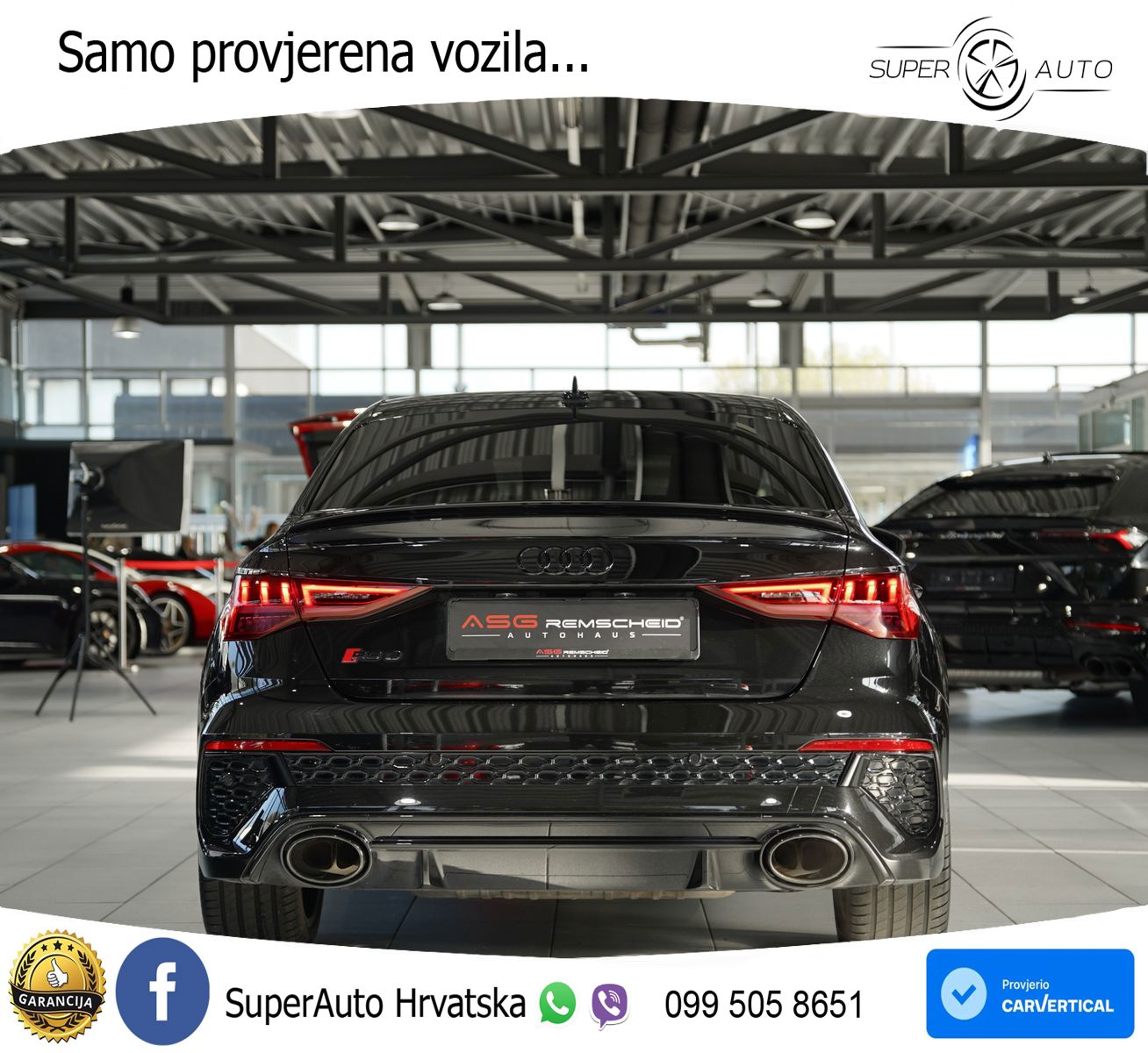 Audi RS3 Sedan 2.5 TFSI (400 KS) quattro S tronic