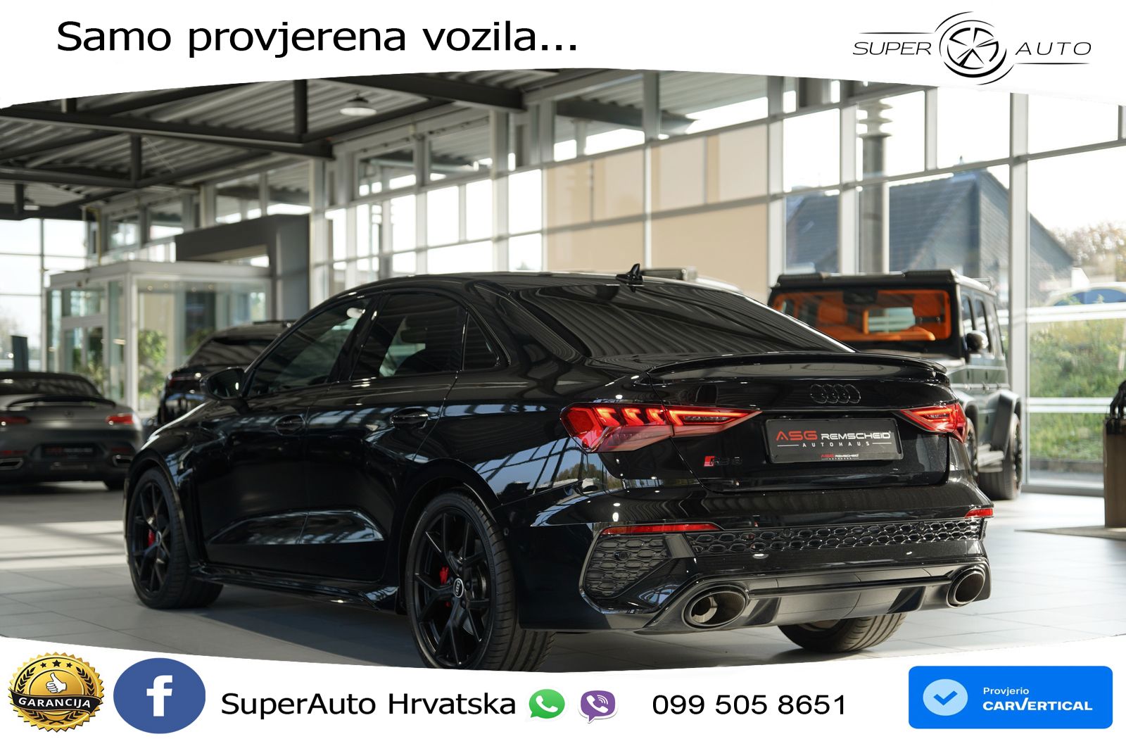 Audi RS3 Sedan 2.5 TFSI (400 KS) quattro S tronic