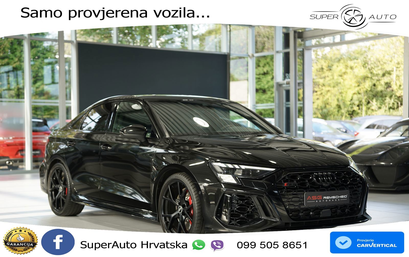 Audi RS3 Sedan 2.5 TFSI (400 KS) quattro S tronic