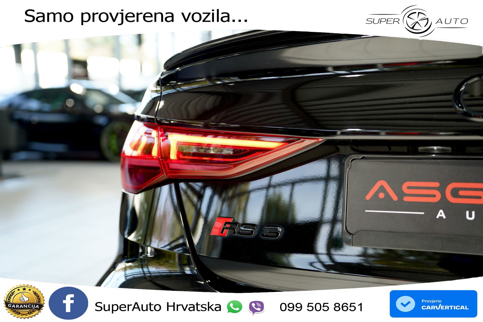 Audi RS3 Sedan 2.5 TFSI (400 KS) quattro S tronic