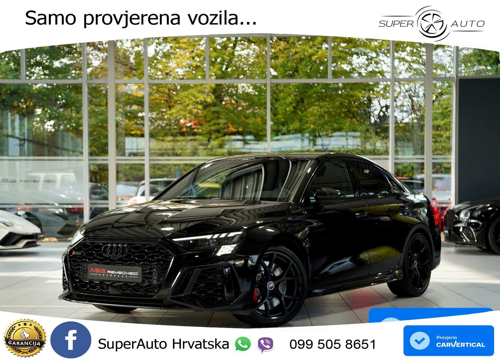 Audi RS3 Sedan 2.5 TFSI (400 KS) quattro S tronic