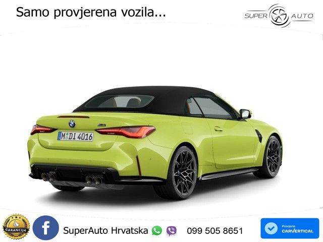BMW M4 Convertible Competition 3.0 (530 KS) xDrive Steptronic LED+GR SJED+ACC