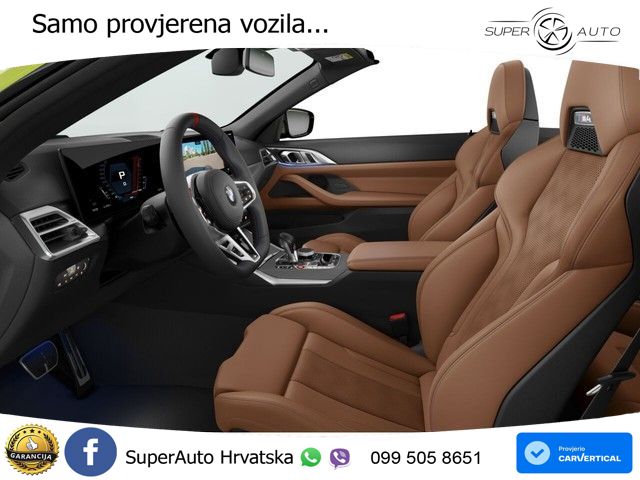 BMW M4 Convertible Competition 3.0 (530 KS) xDrive Steptronic LED+GR SJED+ACC