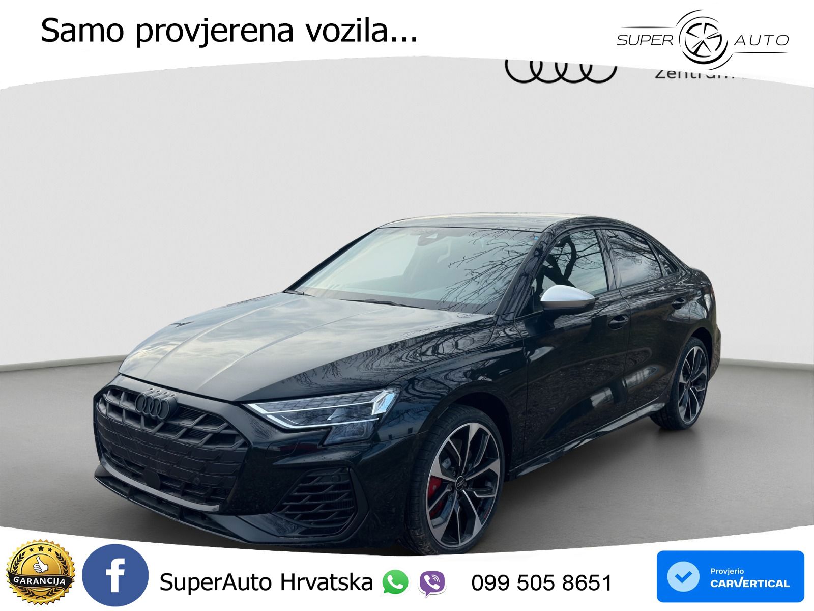 Audi S3 Limuzina 2.0 TFSI (333 KS) quattro S tronic LED+ACC