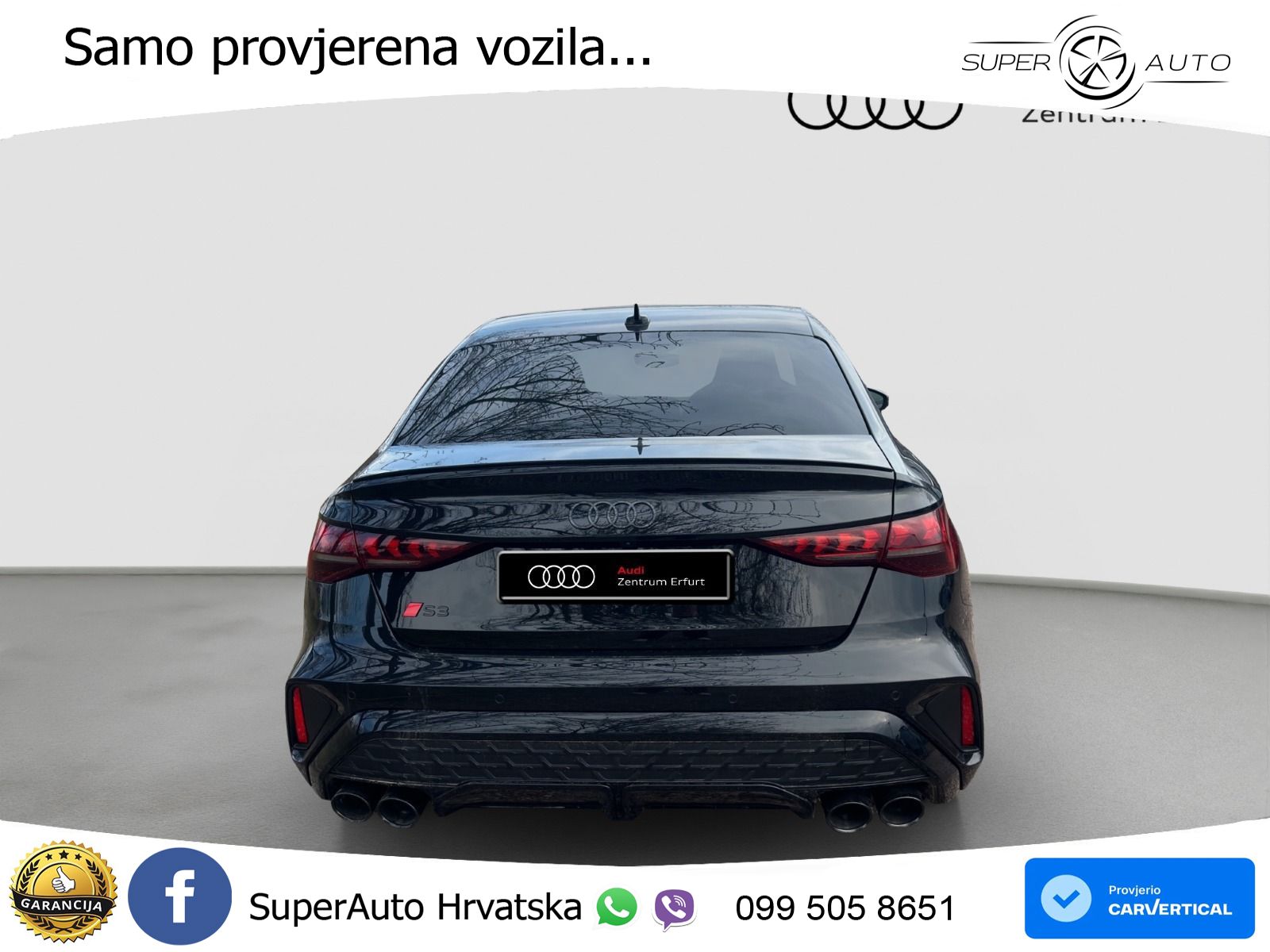 Audi S3 Limuzina 2.0 TFSI (333 KS) quattro S tronic LED+ACC