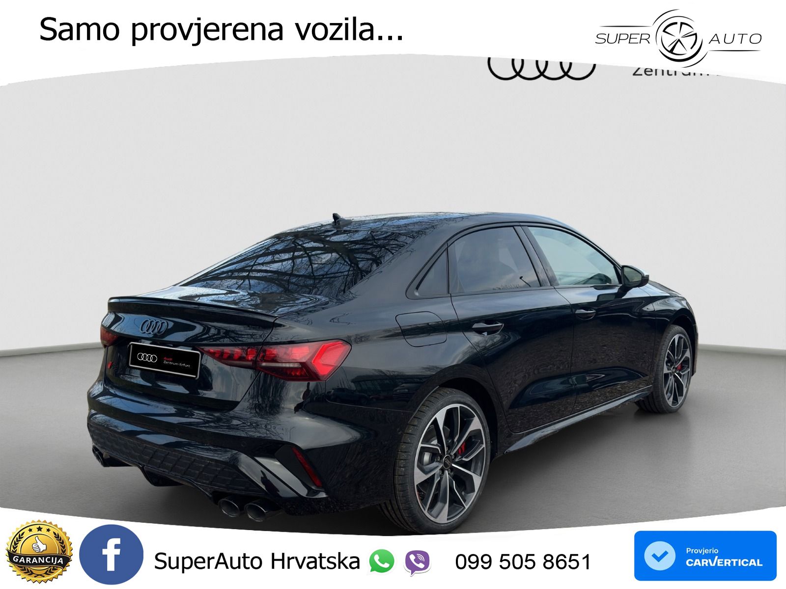 Audi S3 Limuzina 2.0 TFSI (333 KS) quattro S tronic LED+ACC