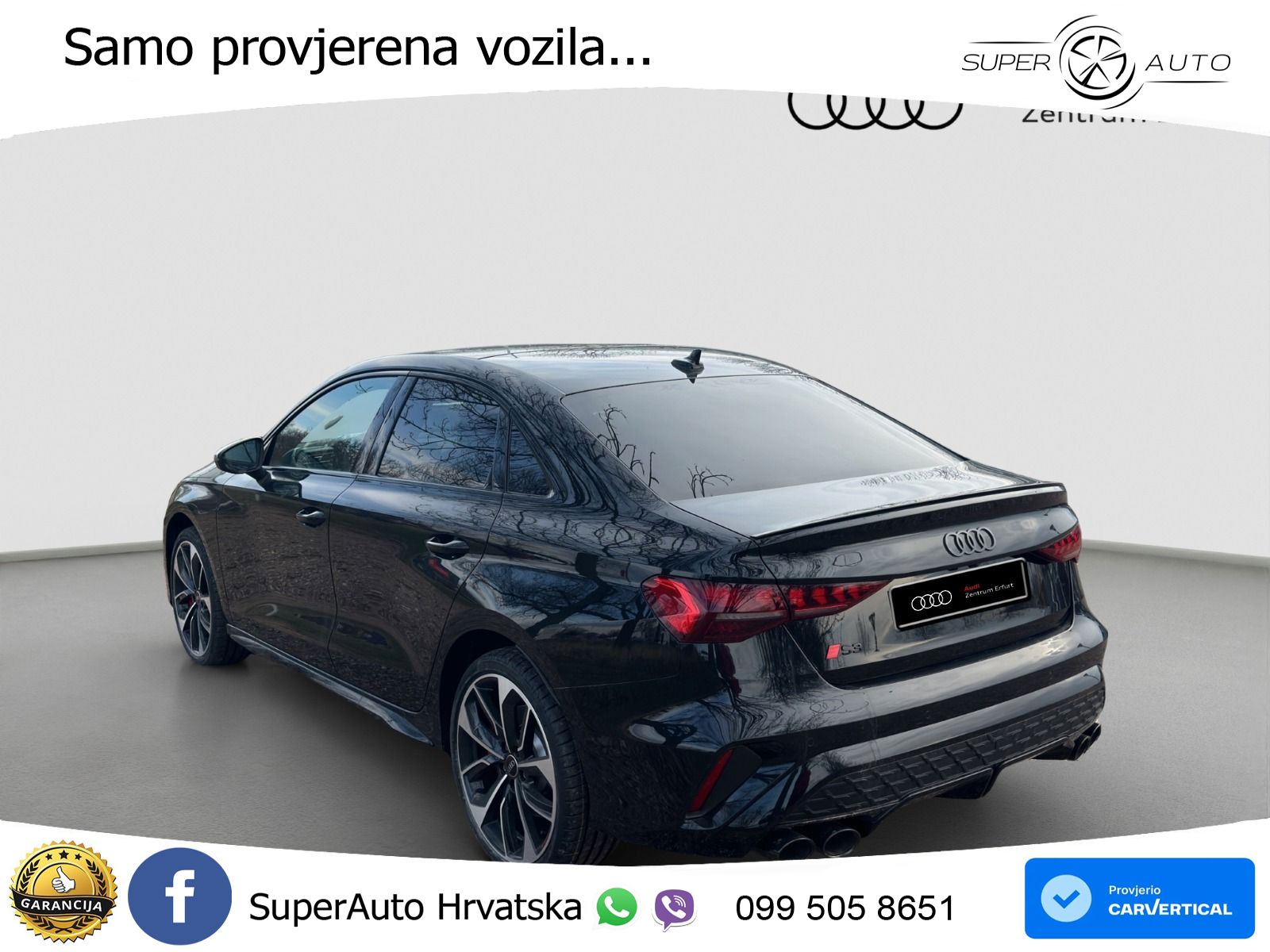 Audi S3 Limuzina 2.0 TFSI (333 KS) quattro S tronic LED+ACC