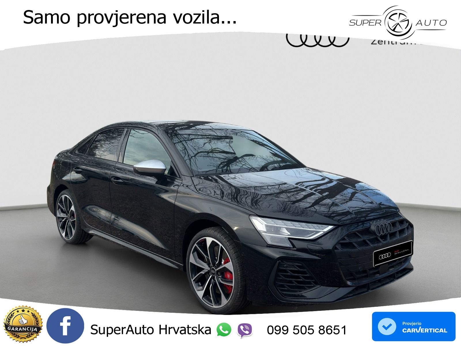 Audi S3 Limuzina 2.0 TFSI (333 KS) quattro S tronic LED+ACC