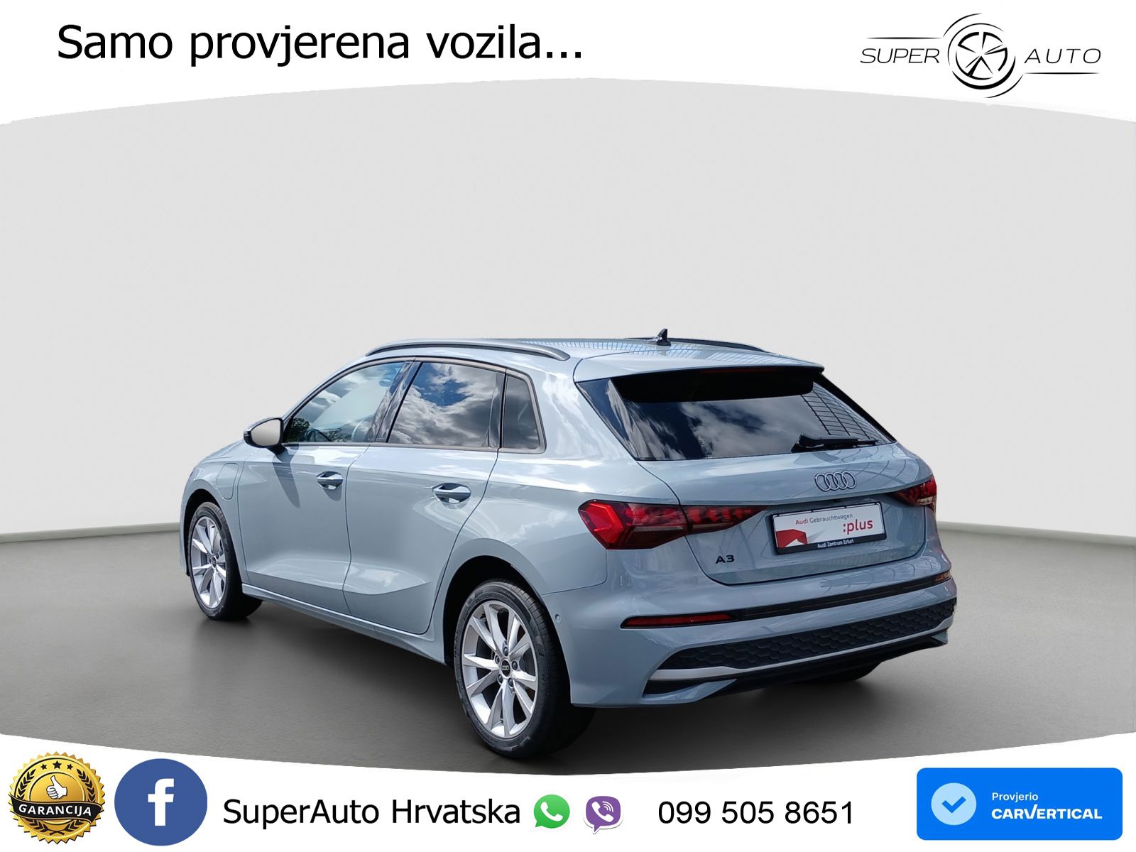 Audi A3 Sportback 40 TFSI e (204 KS) Plug-in Hybrid S tronic LED+GR SJED+ACC