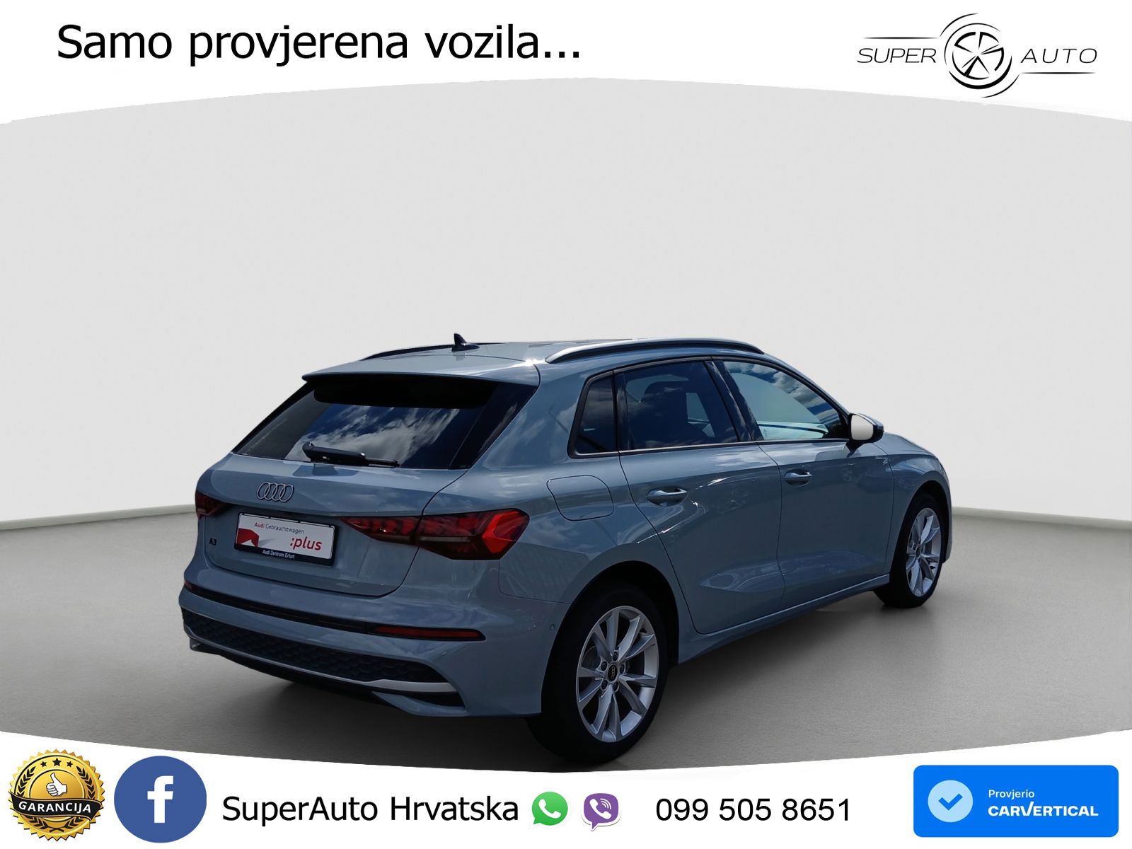 Audi A3 Sportback 40 TFSI e (204 KS) Plug-in Hybrid S tronic LED+GR SJED+ACC