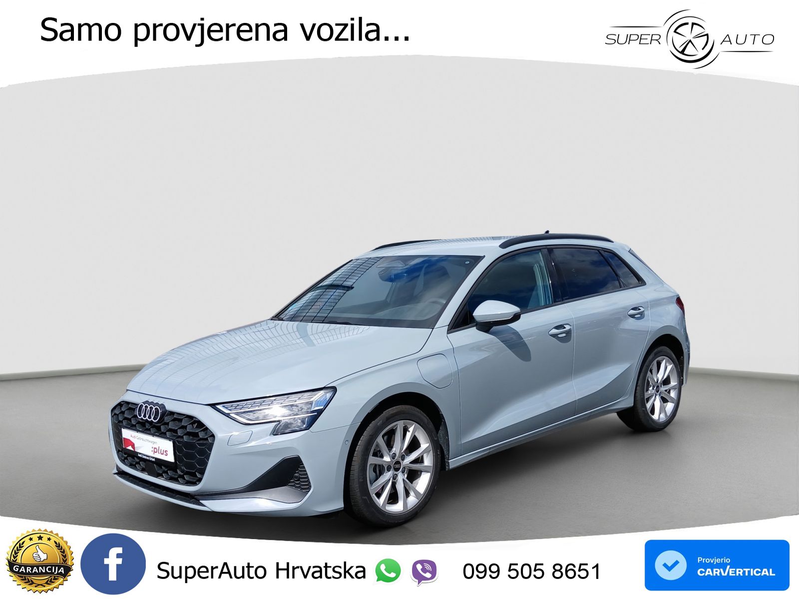 Audi A3 Sportback 40 TFSI e (204 KS) Plug-in Hybrid S tronic LED+GR SJED+ACC