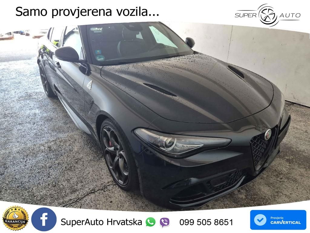 Alfa Romeo Giulia Quadrifoglio 2.9 V6 BiTurbo (510 KS) Automatic
