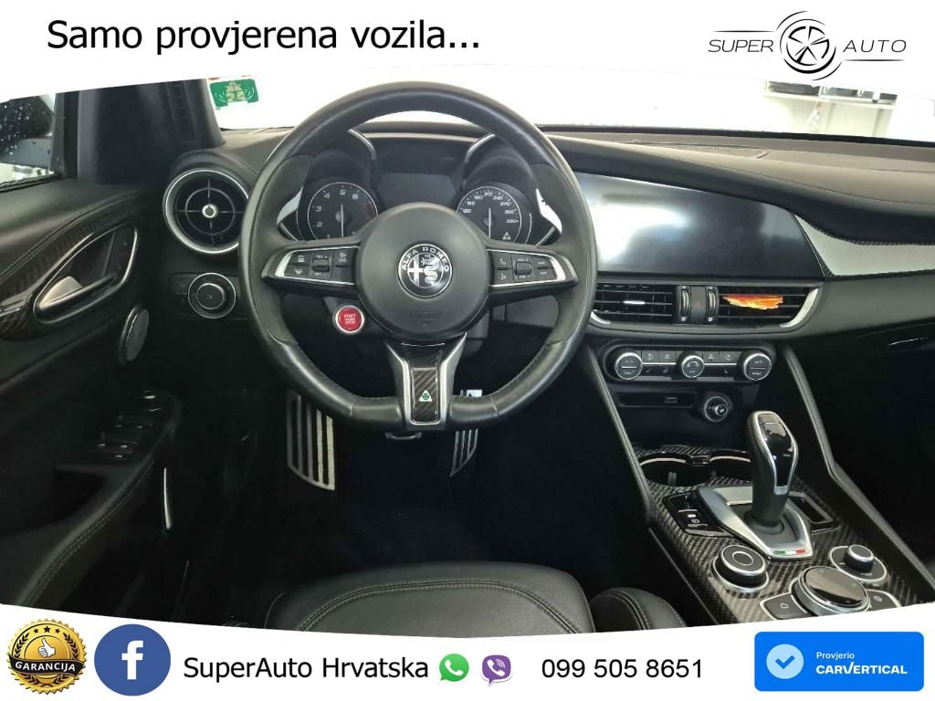 Alfa Romeo Giulia Quadrifoglio 2.9 V6 BiTurbo (510 KS) Automatic