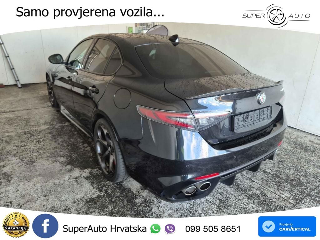 Alfa Romeo Giulia Quadrifoglio 2.9 V6 BiTurbo (510 KS) Automatic
