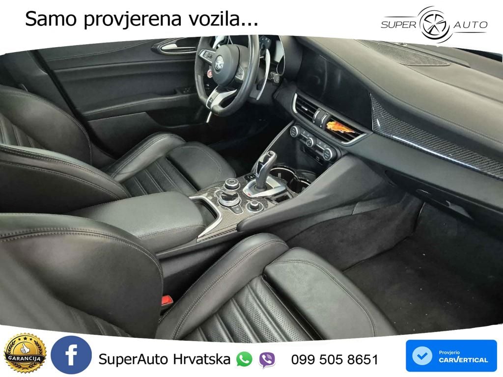 Alfa Romeo Giulia Quadrifoglio 2.9 V6 BiTurbo (510 KS) Automatic