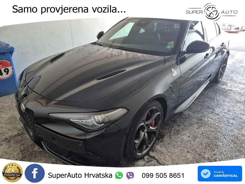 Alfa Romeo Giulia Quadrifoglio 2.9 V6 BiTurbo (510 KS) Automatic