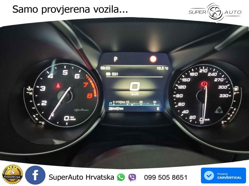 Alfa Romeo Giulia Quadrifoglio 2.9 V6 BiTurbo (510 KS) Automatic