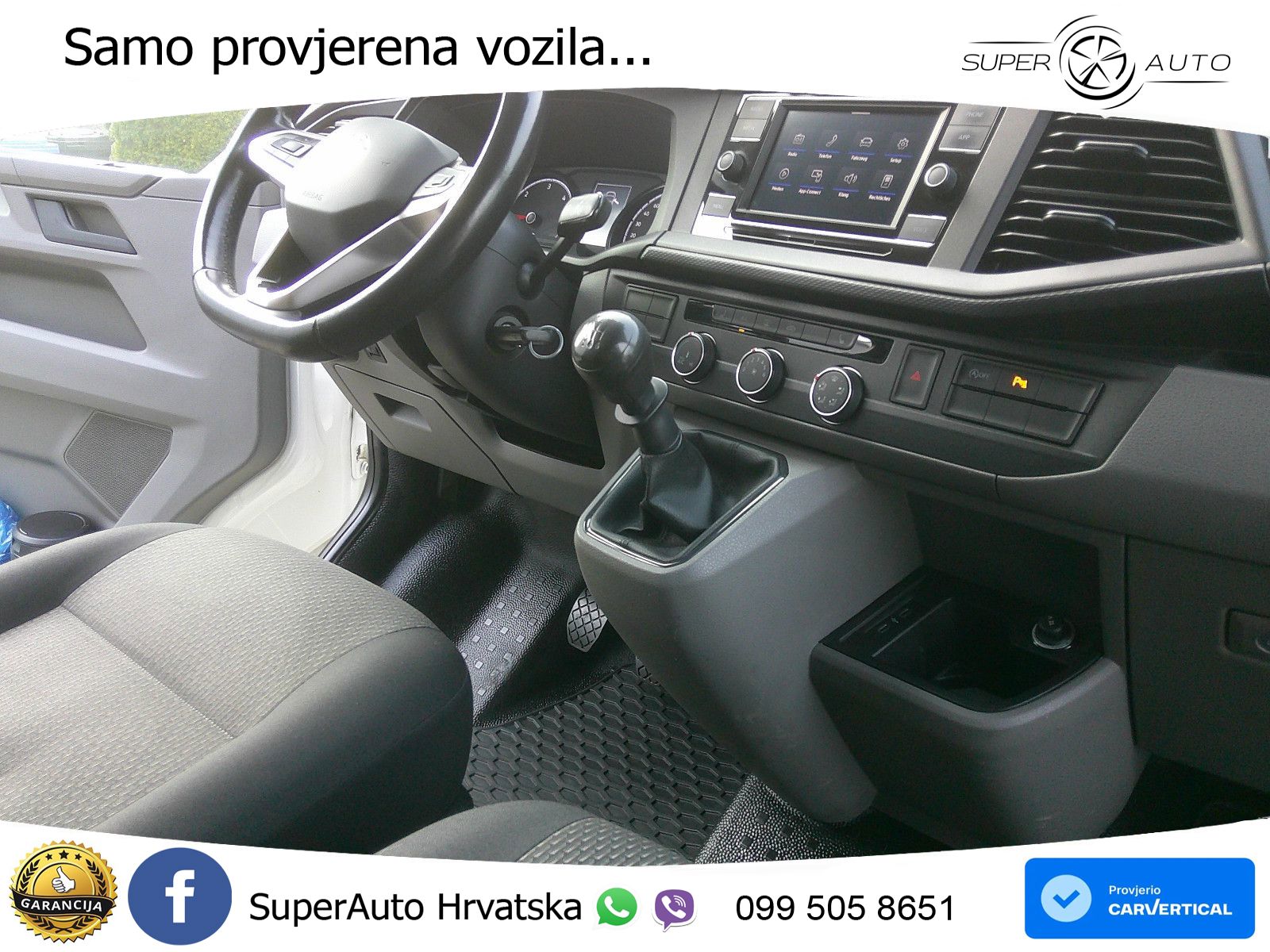 Volkswagen T6.1 Transporter Kasten Klima/SHZ/Scheckheft 150 KS