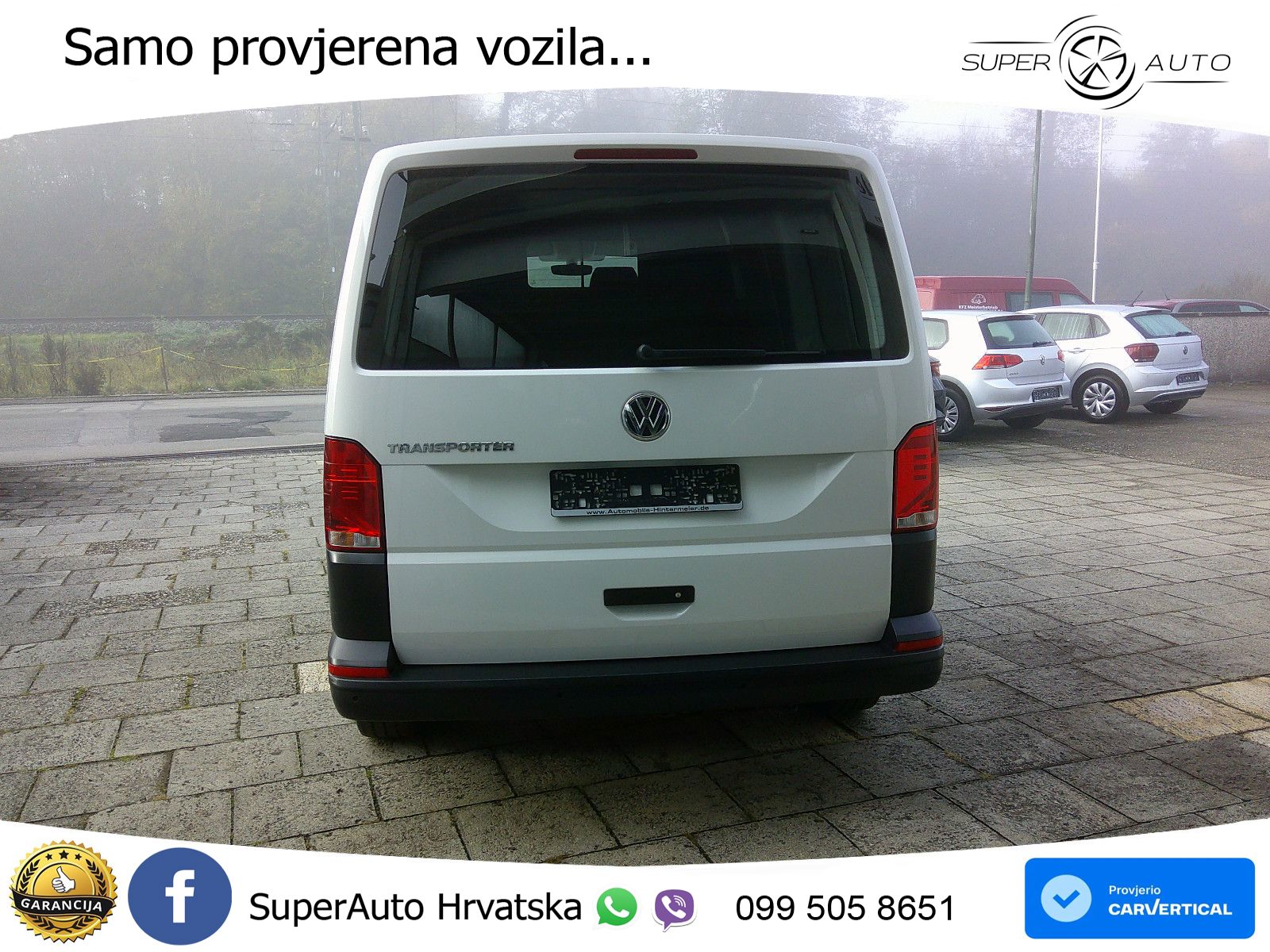 Volkswagen T6.1 Transporter Kasten Klima/SHZ/Scheckheft 150 KS