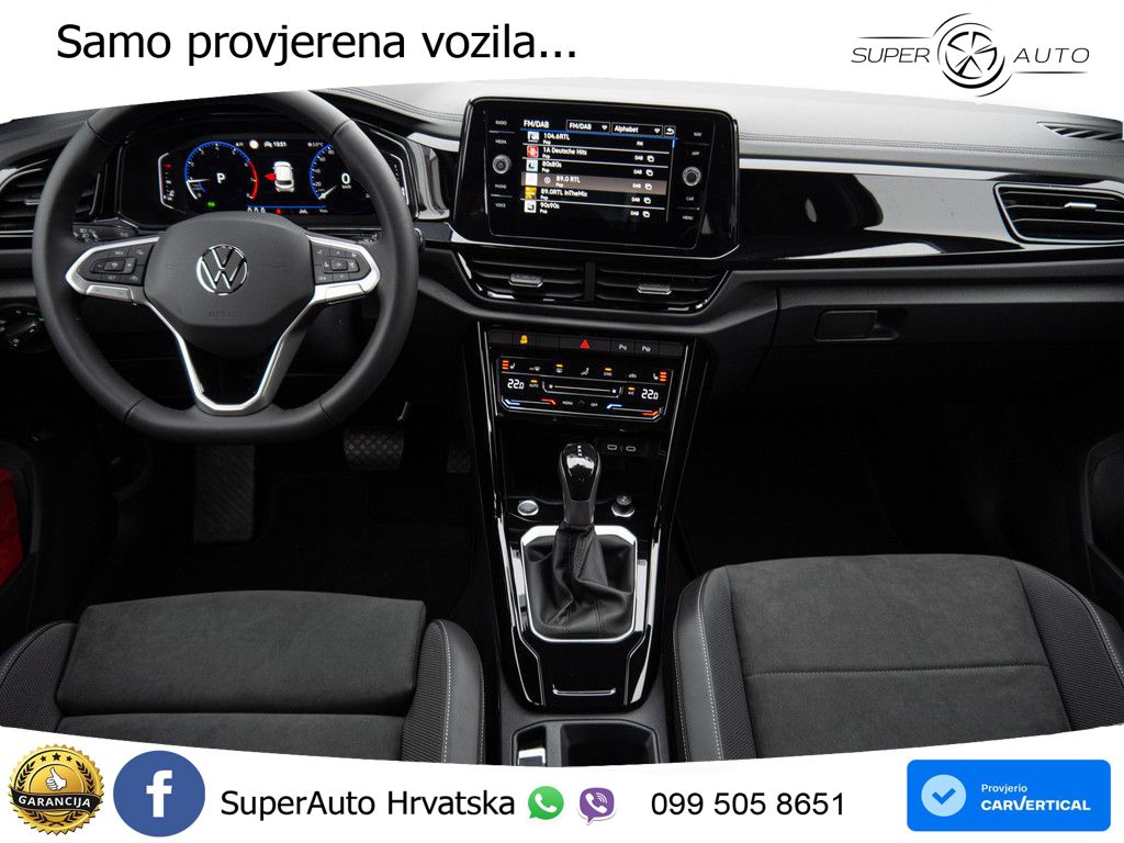 Volkswagen T-Roc 1.5 TSI (150 KS) DSG MATRIX+GR SJED+KAM