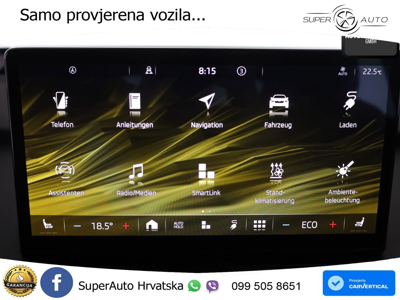 Škoda Enyaq iV 80 82 kWh (204 KS) SportLine LED+GR SJED+ACC