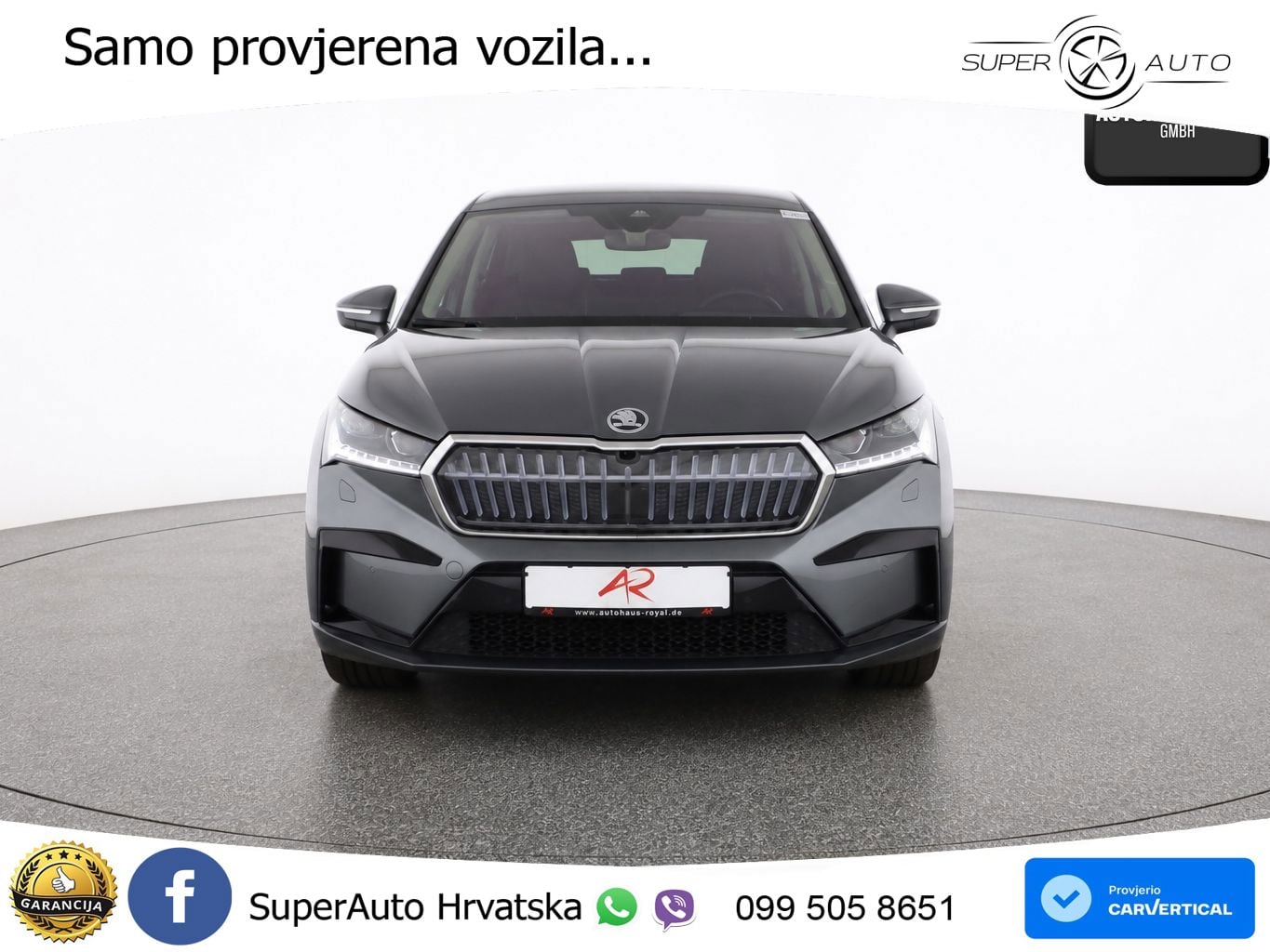 Škoda Enyaq iV 80 82 kWh (204 KS) SportLine LED+GR SJED+ACC