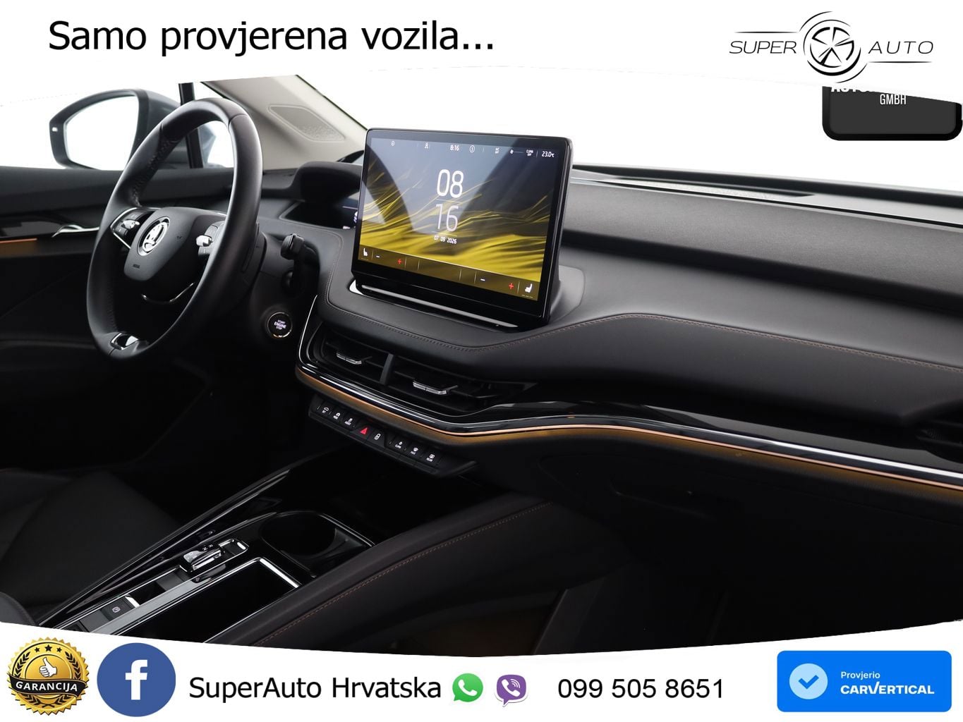 Škoda Enyaq iV 80 82 kWh (204 KS) SportLine LED+GR SJED+ACC