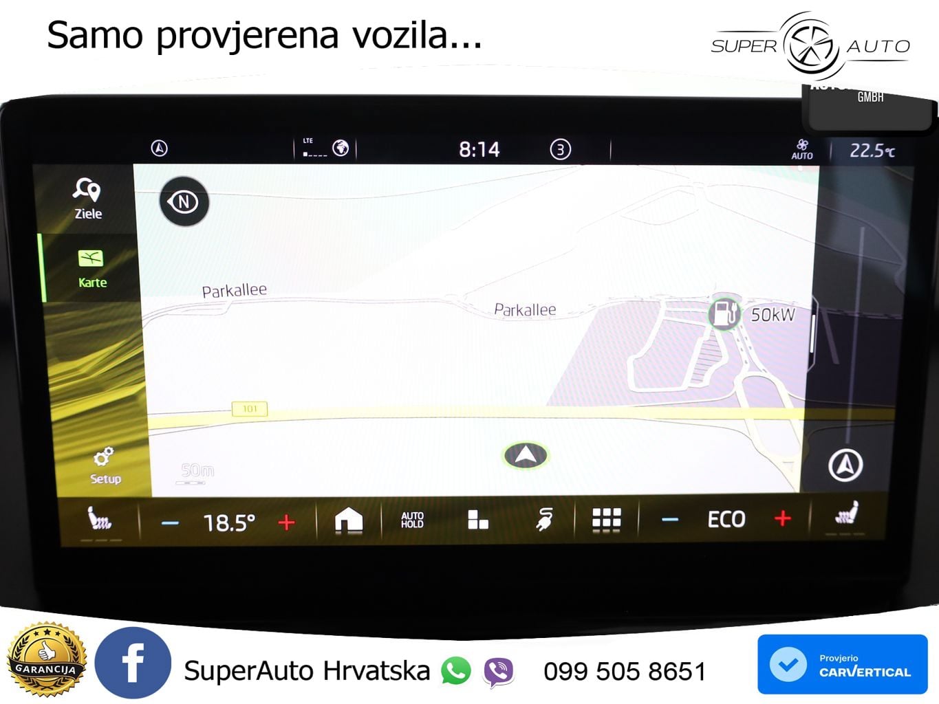Škoda Enyaq iV 80 82 kWh (204 KS) SportLine LED+GR SJED+ACC