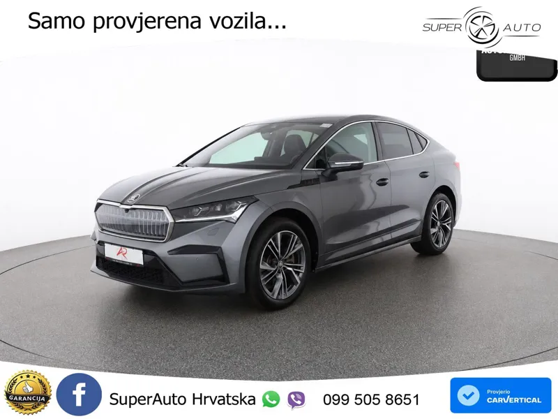 Škoda Enyaq iV 80 82 kWh (204 KS) SportLine LED+GR SJED+ACC