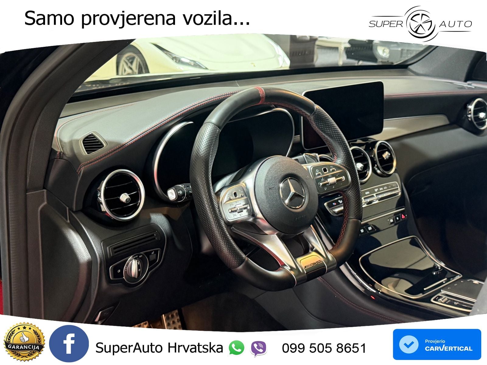Mercedes AMG GLC 43 V6 (390 KS) 4MATIC TCT LED+GR SJED+ACC