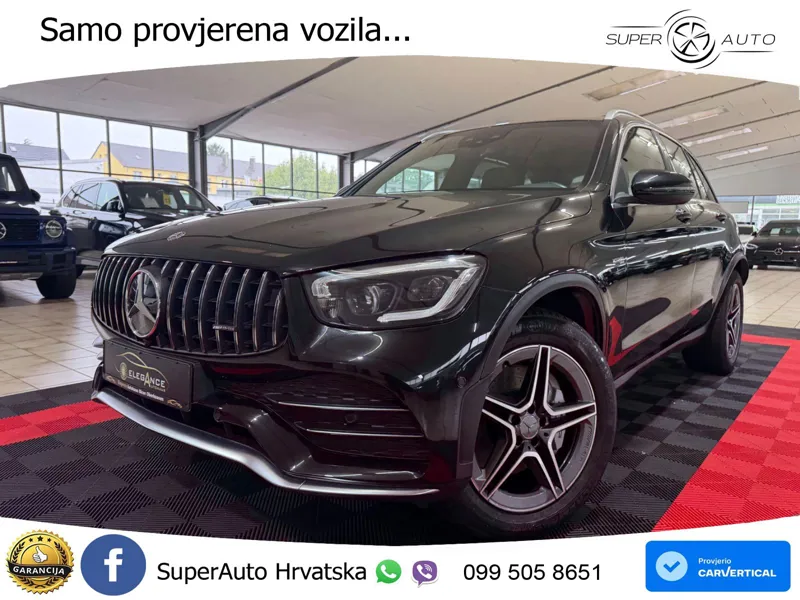 Mercedes AMG GLC 43 V6 (390 KS) 4MATIC TCT LED+GR SJED+ACC