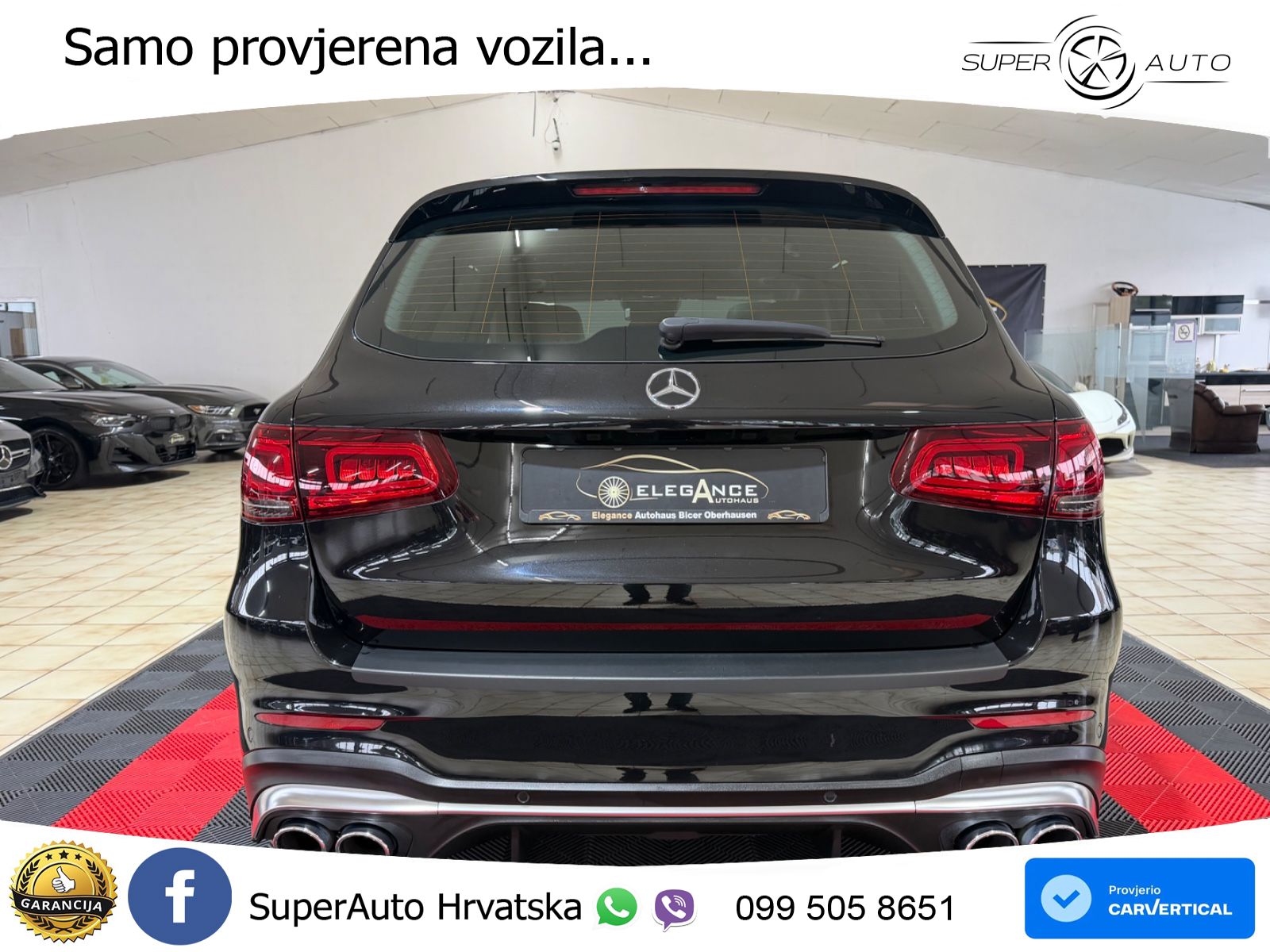 Mercedes AMG GLC 43 V6 (390 KS) 4MATIC TCT LED+GR SJED+ACC