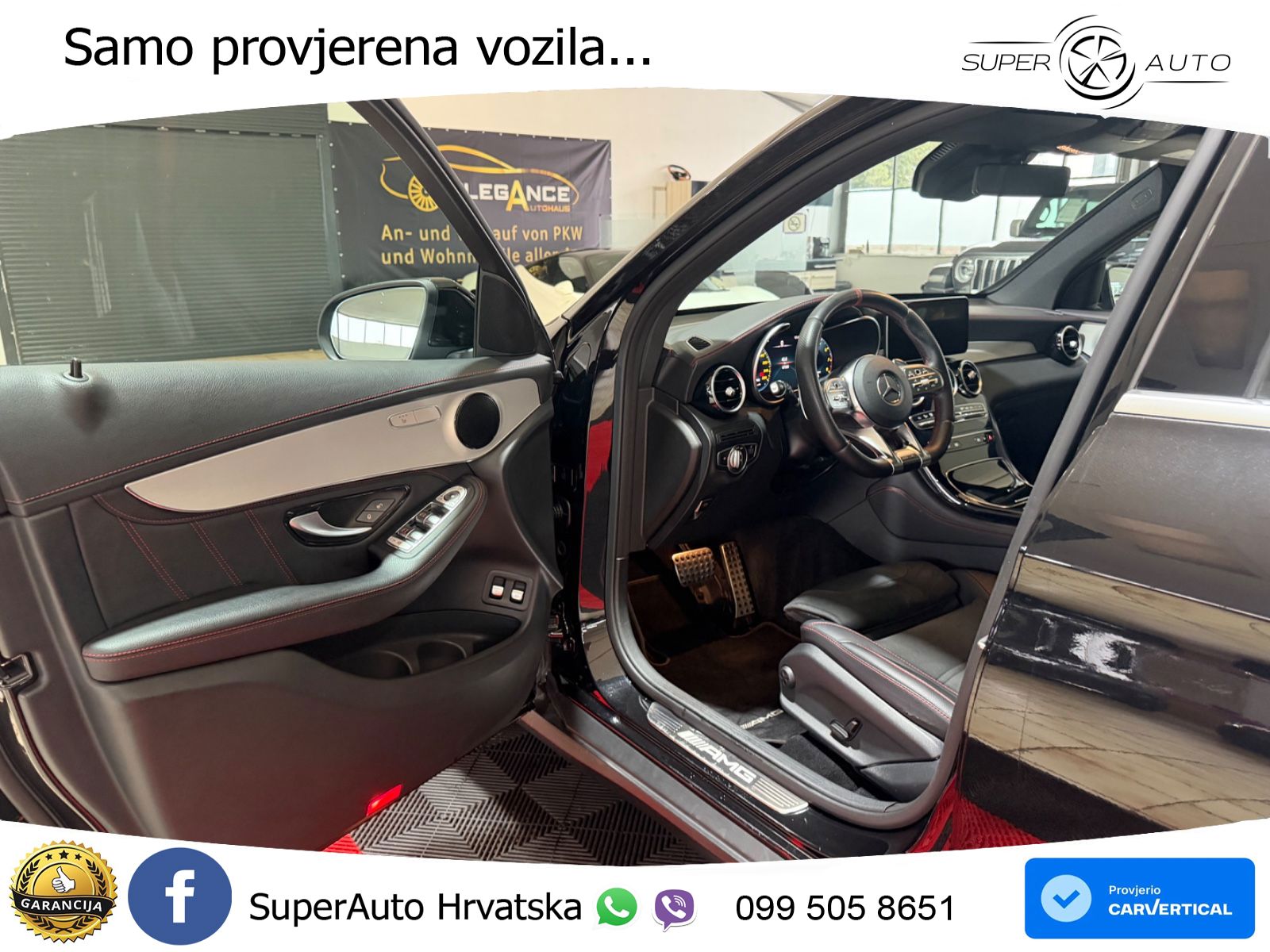 Mercedes AMG GLC 43 V6 (390 KS) 4MATIC TCT LED+GR SJED+ACC